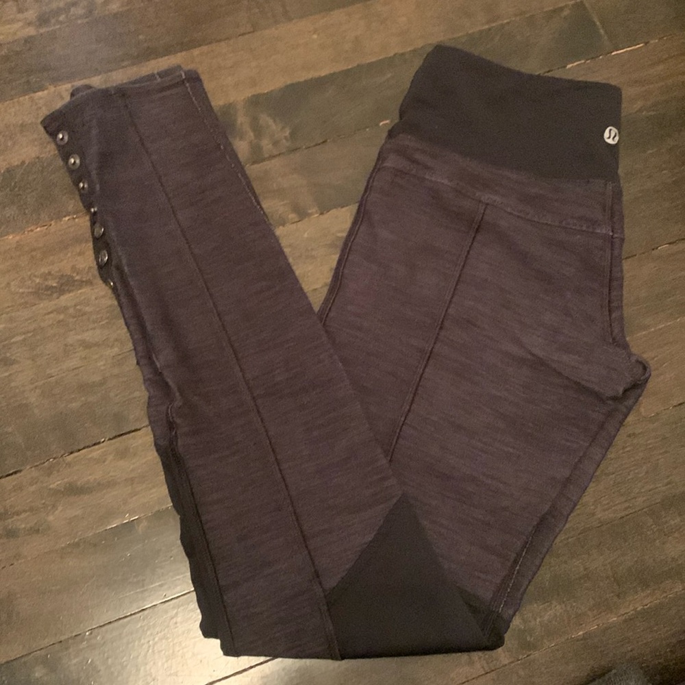 vintage lululemon button leg pant